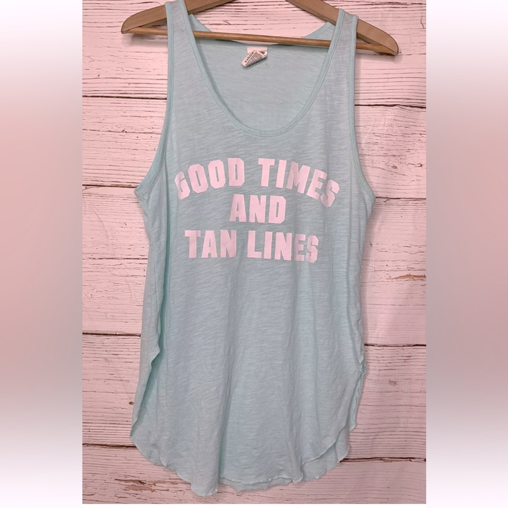 Victoria’s Secret Good Times and Tan Lines Tank/Swim Coverup